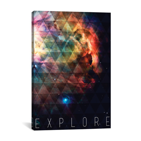 Explore II (18"W x 26"H x 0.75"D)