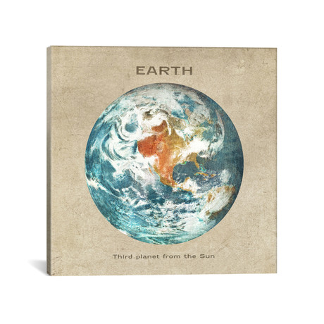 Earth I (18"W x 18"H x 0.75"D)