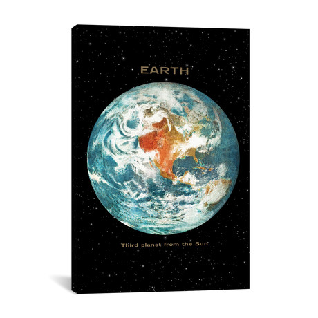 Earth II (18"W x 26"H x 0.75"D)