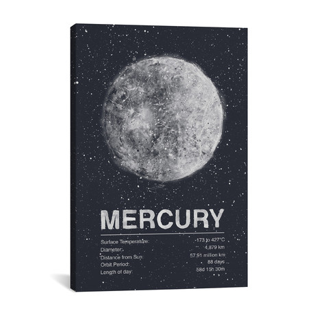 Mercury (18"W x 26"H x 0.75"D)