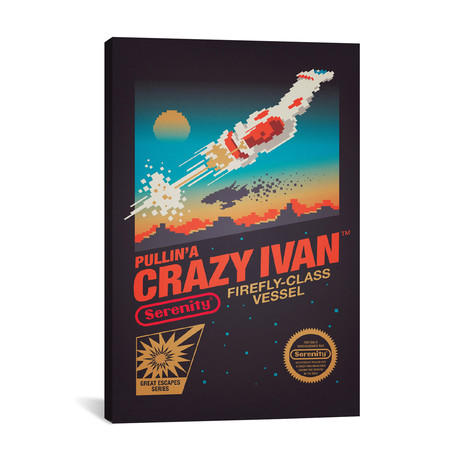 Crazy Ivan (18"W x 26"H x 0.75"D)