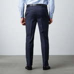 Regular Fit Notch Lapel Wool Suit // Navy (US: 38R)