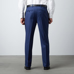 Tailored Notch Lapel Wool Tuxedo // Blue + Black (US: 42R)