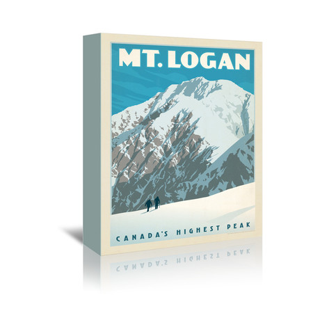 Canada Mt Logan (7"W x 5"H x 1"D)