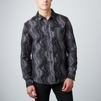 Bob Button-Up Shirt // Dark Grey (S)