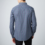 C.O.A. Woven Button-Up Shirt // Blue (M)