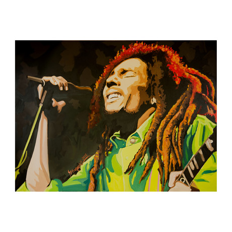 Bob Marley // Exclusive Autographed Print