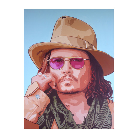 Johnny Depp // Exclusive Autographed Print