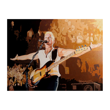 Sting // Exclusive Autographed Print