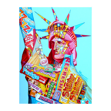 Sweet Lady Liberty // Exclusive Autographed Print