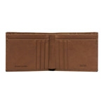 Faulkner Bi-Fold Wallet // Brown