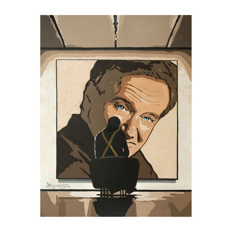 Robin Williams // Original Oil Painting 