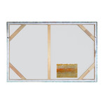 Color Shocked Steer Painting II Print // Canvas (18"W x 12"H x 1.5"D)