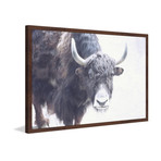 Scruffy Beast Framed Painting Print (18"W x 12"H x 1.5"D)