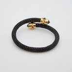 Eternity Black Spinel // Yellow Gold + Black