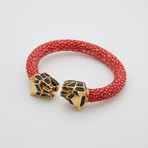 Veles Tigris // Yellow Gold + Chili Red