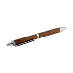 Picklewood Redwood Click Pen (Click Ballpoint Pen)