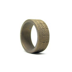 Knurl Cross Hatch // Burn Bronze (Size 5)