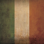 Ireland Flag (23"W x 23"H Wooden Print)