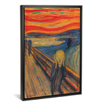 The Scream // Edvard Munch // 1893 // Framed (18"W x 26"H x 0.75"D)