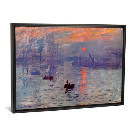 Sunrise Impression // Claude Monet (18"W x 26"H x 0.75"D)