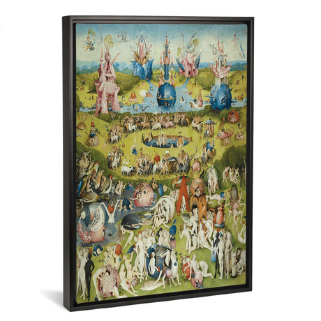 Full Central Panel from The Garden of Earthly Delights // Hieronymus Bosch // c. 1504 (18"W x 26"H x 0.75"D)