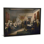 Signing of The Declaration of Independence // John Trumbull // 1817 (26"W x 18"H x 0.75"D)