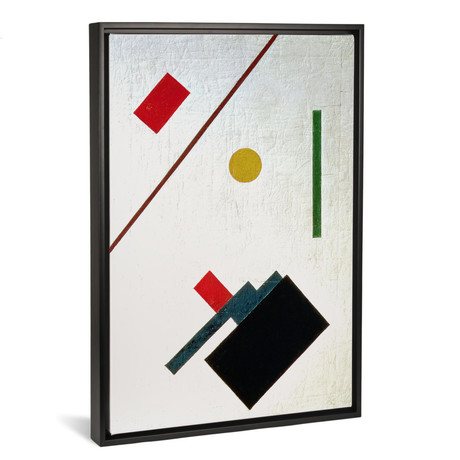 Suprematist Composition, 1915 // Kazimir Malevich // Framed (26"W x 18"H x 0.75"D)