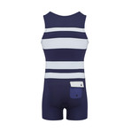 Robin Wetsuit // Blue + White (M)