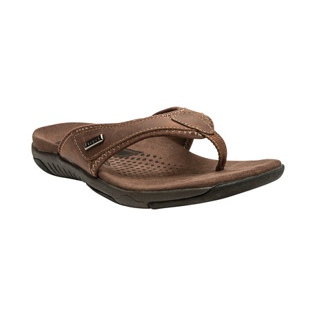 Harrison Sandal // Medium Width // Brown + Black (US: 7)
