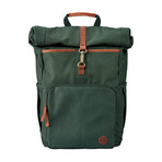 Walnut Hill Roll Top Backpack // Darkest Spruce