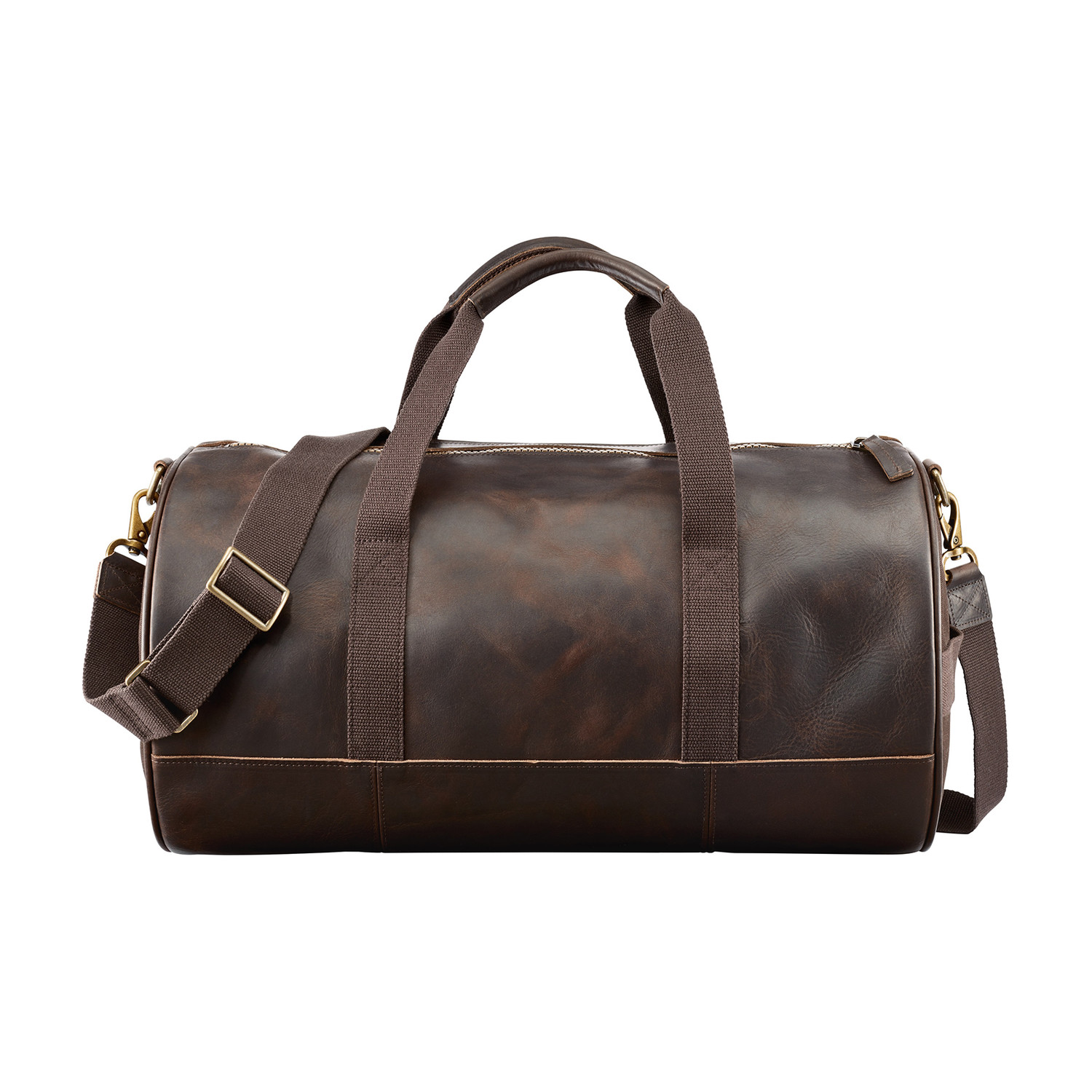 Tuckerman Leather Duffel Bag // Dark Brown - Timberland - Touch of Modern
