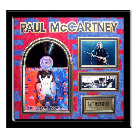 Paul McCartney Signed Album // Tug Of War