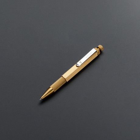 L3 Pen // Raw Brass (Ball Point)