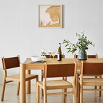 3D Wooden Contour Map // Cape Cod