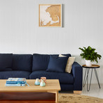 3D Wooden Contour Map // Cape Cod