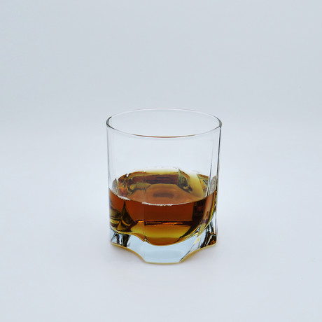 Whiskey Glasses // Square // Set of 6