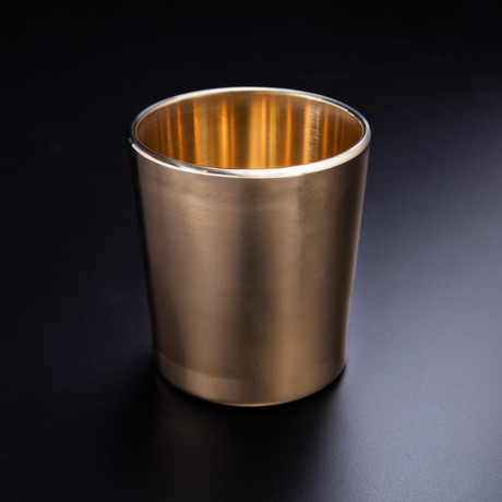 Hand Crafted Tumbler // Brass (Brass)