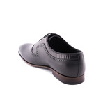 Damat Antique Textured Oxford // Charcoal (Euro: 41)