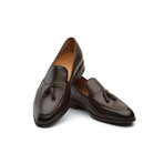 Cord Stitch Tassel Loafer // Dark Brown (US: 11)