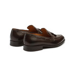 Cord Stitch Tassel Loafer // Dark Brown (US: 10)