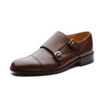 Adrian Leather Shoe // Dark Brown (US: 8)