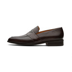 Saddle Strap Penny Loafer // Brown (US: 8)