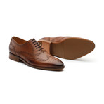 Leather Wingtip Brogue Oxford // Tan (US: 7)