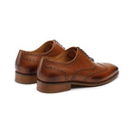 Leather Wingtip Brogue Oxford // Tan (US: 10)