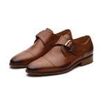 William Leather Monkstrap // Tan (US: 8)