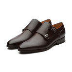 Manhattan Leather Monkstrap // Dark Brown (US: 10)