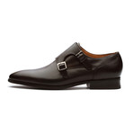 Manhattan Leather Monkstrap // Dark Brown (US: 9)