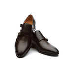 Manhattan Leather Monkstrap // Dark Brown (US: 10)