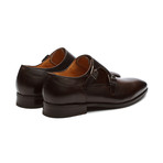 Manhattan Leather Monkstrap // Dark Brown (US: 9)